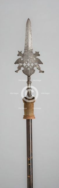 Partizan, Saxony, 18th century. Creator: Unknown.