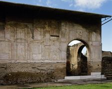 Partial view of the rooms, Terme Stabiane, Pompeii, Italy, 3rd century BC, (2002). Creator: LTL