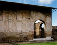 Partial view of the rooms, Terme Stabiane, Pompeii, Italy, 3rd century BC, (2002). Creator: LTL