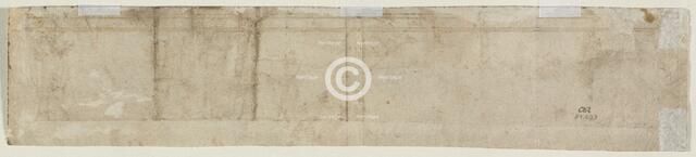Partial Architectural Study, first half 1500s. Creator: Unknown.
