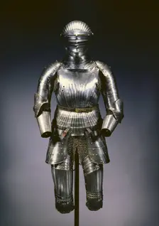 Partial Suit of Armor in Maximilian Style, c. 1525. Creator: Unknown