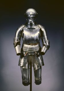 Partial Suit of Armor in Maximilian Style, c. 1525. Creator: Unknown