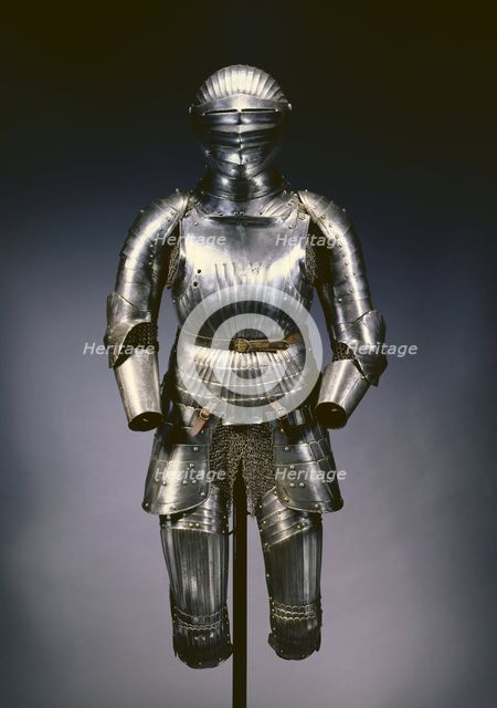 Partial Suit of Armor in Maximilian Style, c. 1525. Creator: Unknown.
