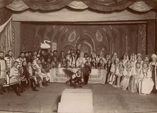 Participants of the production "Russian Wedding", Krasnoyarsk amateurs of dramatic art, 1895. Creator: Unknown