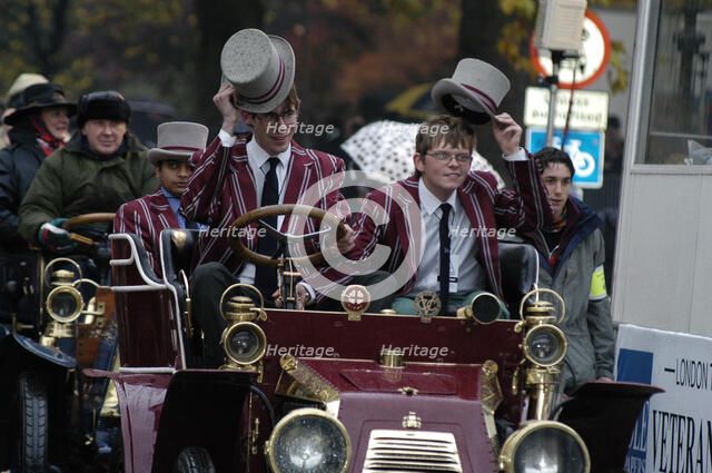 Participants in the 2003 London to Brighton Run. Artist: Unknown.