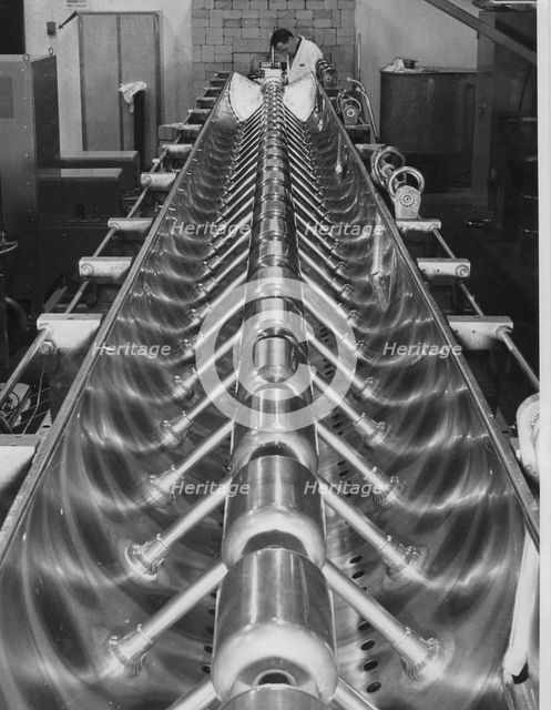 Particle accelerator, Cern, Geneva, 20th century.  Creator: Unknown.