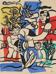 Partie de campagne (Country outing), c1953. Creator: Fernand Leger