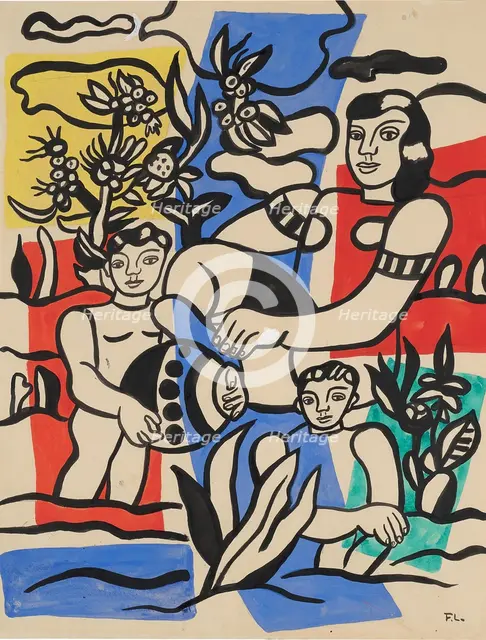Partie de campagne (Country outing), c1953. Creator: Fernand Leger.
