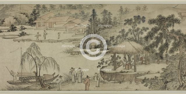 Parting at the Eastern Capital, Ming dynasty (1369-1644), 15th century. Creator: Yao Shou.