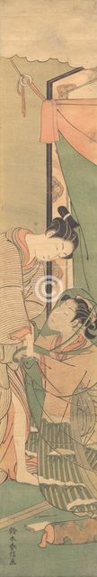 Parting of Lovers: The Morning After, ca. 1765-70., ca. 1765-70. Creator: Suzuki Harunobu.
