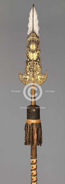 Partisan Carried by the Bodyguard of Louis XIV, French, Paris, ca. 1658-1715. Creator: Unknown.