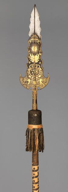 Partisan Carried by the Bodyguard of Louis XIV, French, Paris, ca. 1658-1715. Creator: Unknown