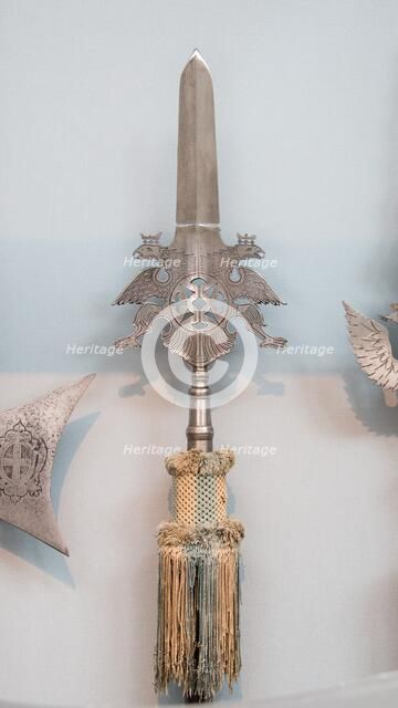 Partisan of the Swiss Guard of Friedrich August of Saxony (reigned 1694-1733), German, c1725. Creator: Unknown.