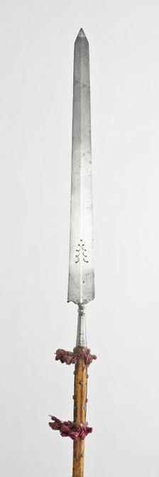 Partisan, Northern Italy, late 16th century. Creator: Unknown