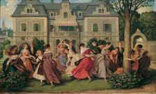 Party Game, after 1860. Creator: Schwind, Moritz Ludwig, von (1804-1871)