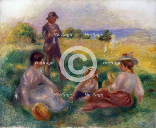 'Party in the Country at Berneval', 1898.  Artist: Pierre-Auguste Renoir