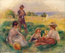Party in the Country at Berneval, 1898. Creator: Pierre-Auguste Renoir