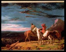 Party of explorers Oil on canvas, 1851, by William Tylee Ranney