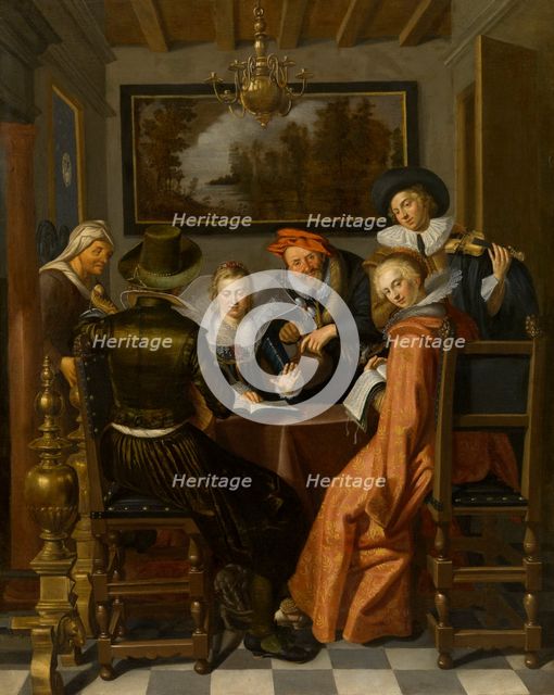 Party Making Music, 1660. Creator: Willem Pietersz. Buytewech.