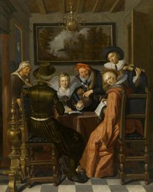 Party Making Music, 1660. Creator: Willem Pietersz. Buytewech