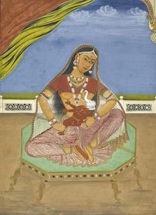 Parvati Nursing Ganesha, 19th century. Creator: Unknown