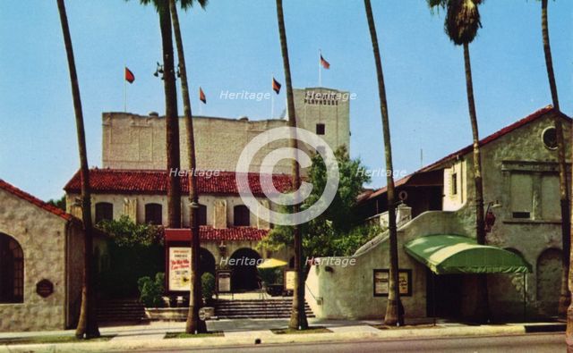 Pasadena Playhouse, Pasadena, California, USA, 1953. Artist: Unknown