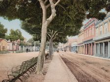 Paseo del Prado, Habana, c1900. Creator: William H. Jackson
