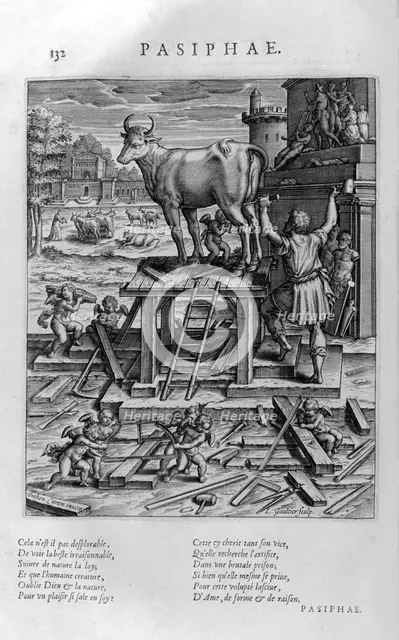 'Pasiphae', 1615. Artist: Leonard Gaultier