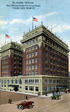 Paso del Norte Hotel, El Paso, Texas, USA, c1916