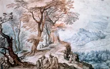 Passage through Landscape c1588-1625. Artist: Jan Brueghel the Elder
