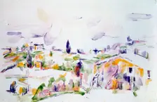 Passage through Provence c1900-1906. Artist: Paul Cezanne