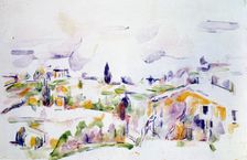 Passage through Provence c1900-1906. Artist: Paul Cezanne