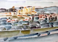 Passage through the Chateau-fort c1918-1936. Artist: Eugene Dabit