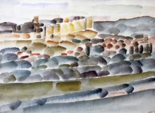 Passage through the Chateau-fort c1918-1936. Artist: Eugene Dabit