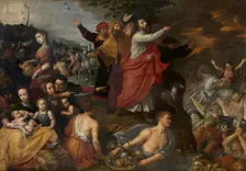 Passage through the Red Sea, 1626. Creator: Martin Pepyn