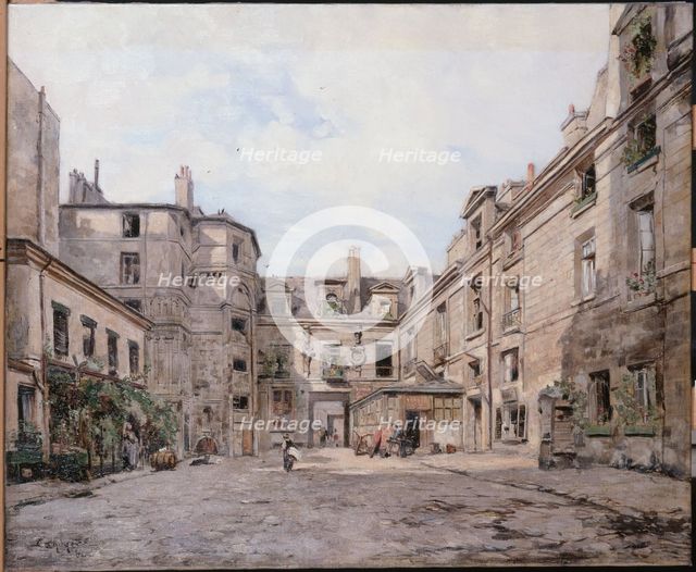 Passage Charlemagne, 1887. Creator: Emmanuel Lansyer.