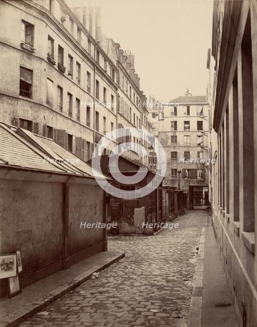 Passage des Deux-Soeurs de la rue Lafayette, c. 1867. Creator: Charles Marville.