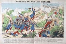 Passage du Col Teniah, conquest of Algeria, 12th May 1840, France 19C