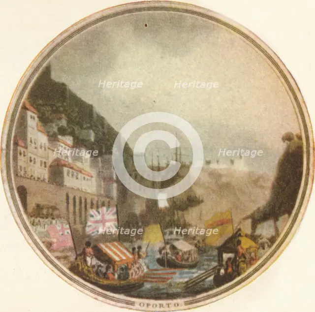 'Passage of the Douro', 1815, (1910). Artist: Edward Orme.