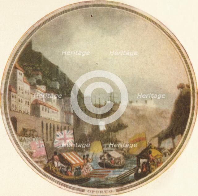 'Passage of the Douro', 1815, (1910). Artist: Edward Orme.