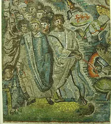 Passage of the Red Sea, Byzantine, early 20th century (original dated 5th century). Creator: Unknown