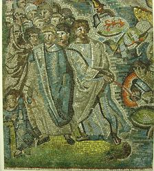 Passage of the Red Sea, Byzantine, early 20th century (original dated 5th century). Creator: Unknown