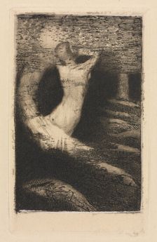 Passage of a Soul, 1891 (printed 1920). Creator: Odilon Redon (French, 1840-1916); Editions Lucien Vogel, Paris