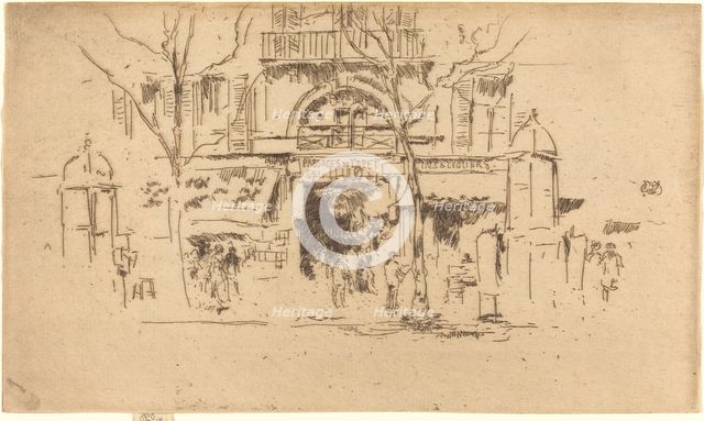 Passages de l'Opera. Creator: James Abbott McNeill Whistler.
