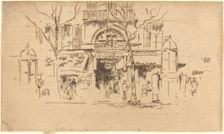 Passages de l'Opera. Creator: James Abbott McNeill Whistler