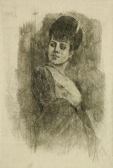 Passé minuit, c1875. Creator: Félicien Rops