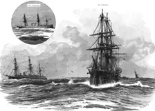 'Passed Out"; Ships of the Channel Squadron 1890. Creator: William Lionel Wyllie
