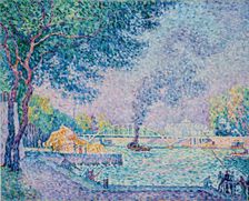 Passerelle Debilly, 1903. Creator: Signac, Paul (1863-1935)