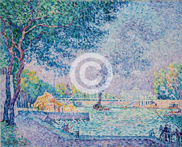 Passerelle Debilly, 1903. Creator: Signac, Paul (1863-1935).