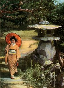 Passing the Lantern 1910. Creator: Herbert Ponting